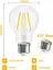Гвинтова лампа QNINE Warm White E27, 5 Вт (еквівалент 50 Вт), 500 лм, світлодіодна лампа, 2700K, не з підсвічуванням, 3 шт. - мініатюра 2