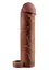 Насадка на пенис Pipedream Perfect 2" Extension with Ball Strap 19.1 см коричневый - миниатюра 2
