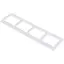 Рамка Brille для розетки VB-4F wh - миниатюра 2