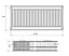 Радиатор стальной Korado 33K 300x2000 мм боковое подключение Белый 30412 - миниатюра 6