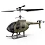 Радиоуправляемый вертолет Kfplan Z16 с гироскопом (Хаки) - миниатюра 1