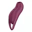 Вакуумний стимулятор клітора з вібрацією Satisfyer Pocket Pro 1 бордовий - мініатюра 7