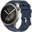 Ремінець DK Silicone Sport Band Classic 22mm для Xiaomi Amazfit Balance (A2286) (dark blue) - мініатюра 3