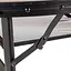 Стіл Bo-Camp Woodbine Oval 150x80 cm Black/Wood look (1404230) - мініатюра 8