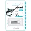 Flash Wibrand USB 2.0 Shark 8Gb Silver - мініатюра 2