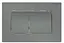 Панель змиву Koer KT-0602-07 пластикова, кнопка квадратна KR5183, Графит - мініатюра 4