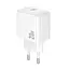 Мережевий зарядний пристрій Borofone BAS43A Potential single-port PD20W charger(EU) білий - мініатюра 1