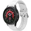 Браслет Diamond для Samsung Galaxy Watch 6 - белый ширина крепления 20мм силикон Watchbands (W28-3WB2114531) - миниатюра 1