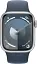 Смарт-часы Apple Watch Series 9 41mm Silver Aluminum Case with Storm Blue Sport Band -M/L (MR913QC/A) - миниатюра 2