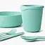 Набір посуду Sea To Summit Passage Dinnerware Sett 1P 6 предметів Aqua Sea Blue (1033-STS ACK037051-120215) - мініатюра 2