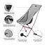 Складное высокое кресло Naturehike YL06 Alu Folding Moon Chair NH18Y060-Z (Серый) - миниатюра 2