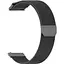 Ремешок DK CDK для Garmin Forerunner 255 / 255 Music 22mm Metal Milanese Loop Magnetic (09650) (black) - миниатюра 1