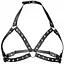 Портупея з шипами Fetish Tentation Sexy Adjustable Chest Harness чорний - мініатюра 1