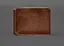 Кожаное портмоне 13.0 зажим светло-коричневый краст - миниатюра 1