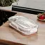 Контейнер для хранения продуктов Yiwu HP-27-7 пластиковый с индикатором дать белый - миниатюра 2