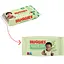 Уцінка. Набір вологі серветки Huggies Natural Care 224 шт. (4 уп. по 56 шт.)  - мініатюра 3
