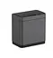 Мусорное ведро сенсорное прямоугольное Koer TC-020312-07 12 л графит (KR5587)  - миниатюра 2