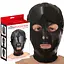 Маска Fetish Tentation Enjoy Pain BDSM Hood With Mask черный - миниатюра 3