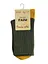 Носки детские высокие в рубчик из индийского хлопка хаки 413020 - миниатюра 2