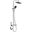 Душова система Rea Rob хром з термостатом та виливом REA-P6626, Хром - мініатюра 1