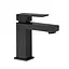 Смеситель для раковины VBI Loreno black низкий VBI-050200BL Черный матовый - миниатюра 1