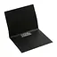 Папка пластиковая A4 с боковым прижимом BM.3401-99 JOBMAX (4823078952042) Черный - миниатюра 2
