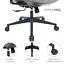 Офісне крісло OfficePro Elegant OC600-B-DG-DG (OC600-B-DG-DG) - мініатюра 14