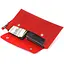 Женская винтажная кожаная тревел-косметичка Shvigel 16427 красная - миниатюра 3