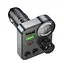АЗП FM модулятор Hoco E86 Alegria PD30W+QC3.0 48W (2USB-A/1C) Black - мініатюра 3