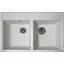 Кухонная мойка Romzha Valuri 78-2D Biela (101) - миниатюра 1