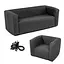 Комплект надувной мебели Wall Sticker SW-00002658 диван и кресло серый - миниатюра 1