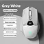 Мишка Бездротова Ігрова SX01 600 мАг Bluetooth DPI для Пк і ноутбуків Біла  - мініатюра 2