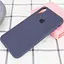 Чехол Epik Silicone Case Full Protective AA для Apple iPhone X/XS 5.8 Темно-синий/Midnight blue - миниатюра 2