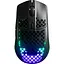 Мишка SteelSeries Aerox 3 Wireless Onyx, RGB, 18000dpi., 6кн., чорна - мініатюра 1