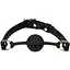 BDSM кляп Liebe Seele Boudoir Amor Ball Gag чорний - мініатюра 1