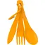Набор столовых приборов Sea To Summit Delta Cutlery Set Оранжевый (1033-STS ADCUTSETOR) - миниатюра 1