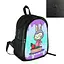 Рюкзак міський/шкільний 38×28см з принтом Лабубу/Labubu дитячий, підлітковий, спортивний (4150) - мініатюра 1