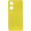 Чохол Silicone Cover Lakshmi Full Camera (A) для Oppo A58 4G Жовтий / Flash - мініатюра 1