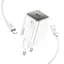 Сетевое зарядное устройство Hoco N47 GaN PD30W Type-C + кабель Type-C Lightning белый - миниатюра 1
