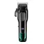 Машинка для стрижки VGR V-013 триммер с 8 насадками дисплей 6500 об/мин Черная с Зеленым 5 Вт - миниатюра 2