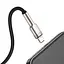 Кабель Baseus Cafule Metal Lightning 2.4A (1m) black (CALJK-A01) - мініатюра 3