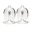 Набор бокалов GSI Outdoors Nesting Red Wine Glass Set (1099-79312) - миниатюра 2