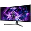 TFT 34" AOC AG346UCD, QD-OLED, UWQHD, 175Гц, 0,03мс, вигнутий, HDMIx2, DP, USB-hub, HAS, чорно-сірий - миниатюра 1