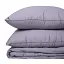 Летний постельный комплект MirSon Line Satin Premium Skyline Хлопок Полуторный (2200010978605) - миниатюра 9