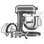 Кухонна машина KitchenAid Artisan 6.6 л 5KSM70SHXECU - мініатюра 3