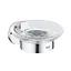 Мыльница с держателем Grohe QuickFix Start Cube 41193000, Хром - миниатюра 1