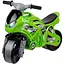 Толокар Technok Toys Мотоцикл 5859, зеленый, стильный и яркий - миниатюра 1