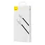 Кабель Baseus Cafule Series Metal Data Cable USB to Lightning 2.4A 0.25m Black (CALJK-01) - мініатюра 3