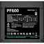 Блок живлення Deepcool PF600 600W (R-PF600D-HA0B-EU) - мініатюра 2