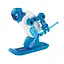 Игрушка робот-конструктор Clementoni Science & Play Skier (75136) - миниатюра 2